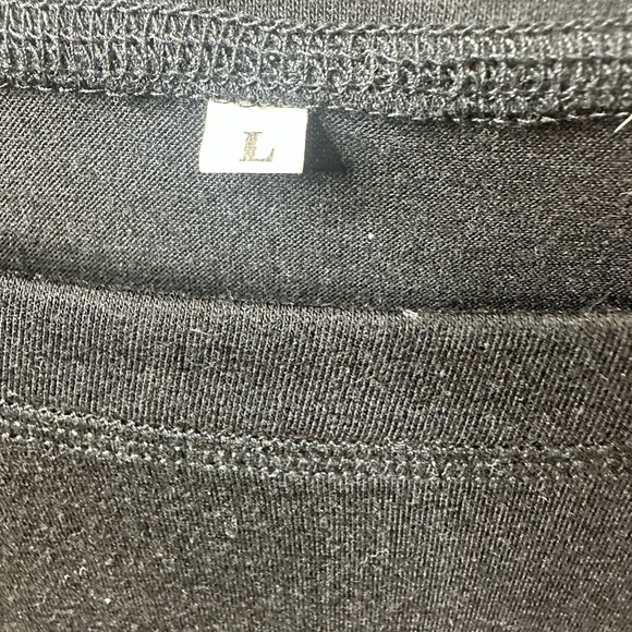 Black Cat Print Long Sleeve Tee - Picture 2 of 4